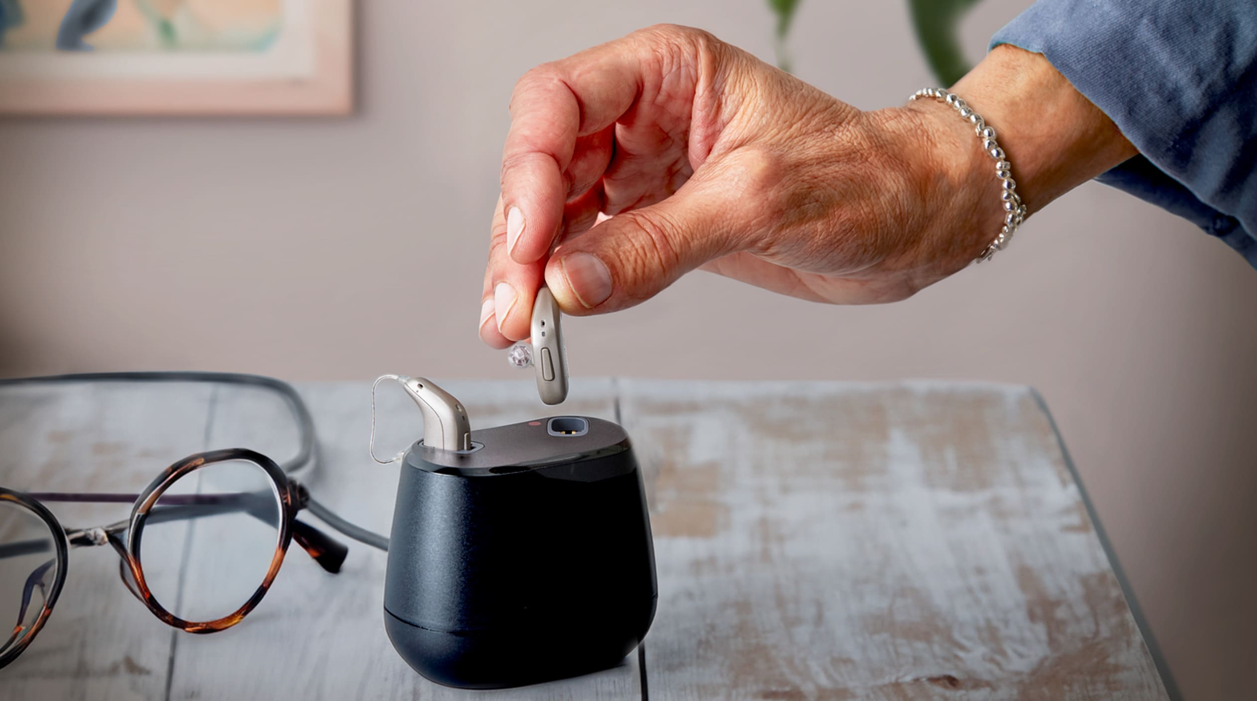 alat bantu dengar digital charger